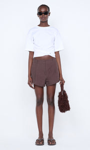 VINNIE SHORT - DARK CHOCOLATE