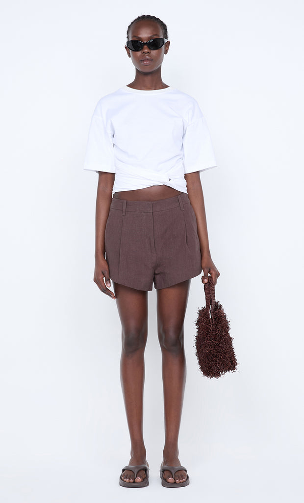 VINNIE SHORT - DARK CHOCOLATE