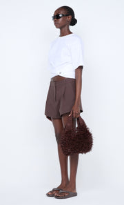 VINNIE SHORT - DARK CHOCOLATE