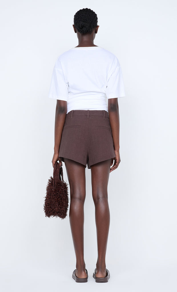 VINNIE SHORT - DARK CHOCOLATE