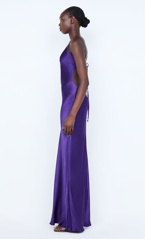 CEDAR CITY MAXI DRESS - DEEP PURPLE