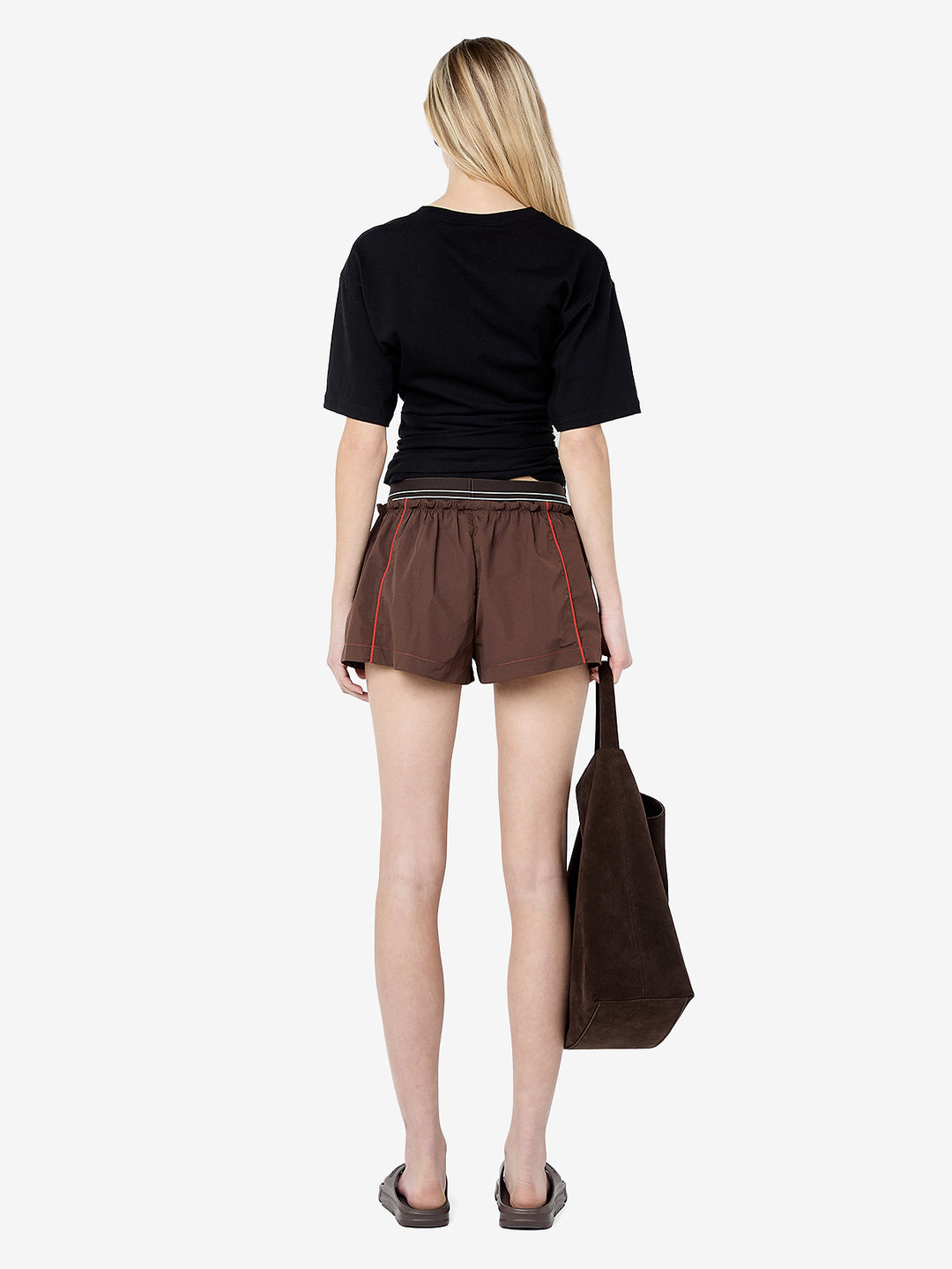 JERRI SHORT - CHOC/RUST