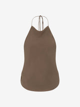 SAMANTHA HALTER TOP - TWIG