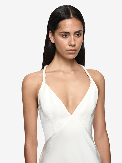 DAKOTA V MAXI DRESS - CREAM