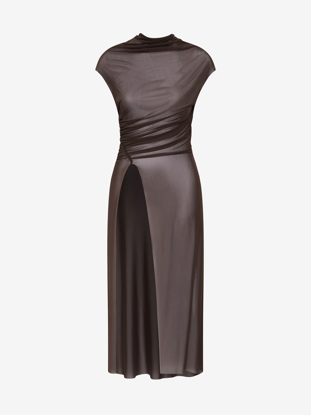 Bec + Bridge Eva Split Tunic Top in Chocolate
