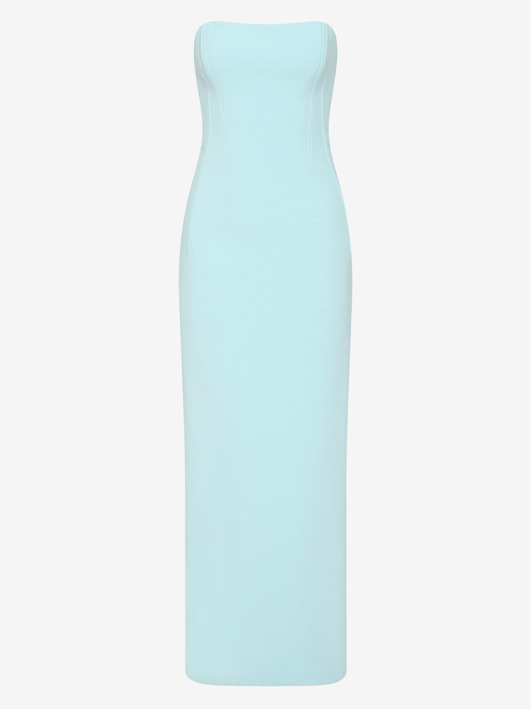 ROMEE STRAPLESS MAXI DRESS - GLACIER BLUE