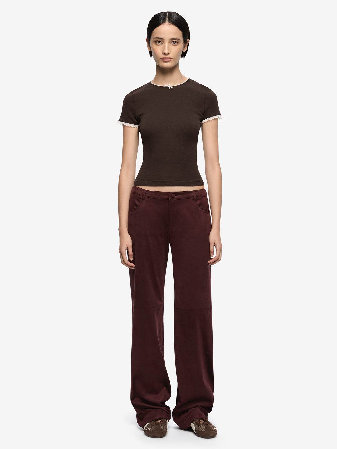 MONETA BABY TEE - DARK CHOCOLATE