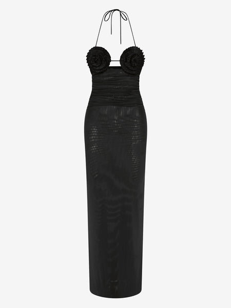 Moon Dance Strapless Dress in Sea Spray