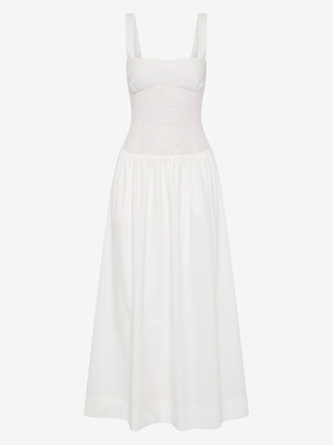 SIENNA MAXI DRESS - WHITE