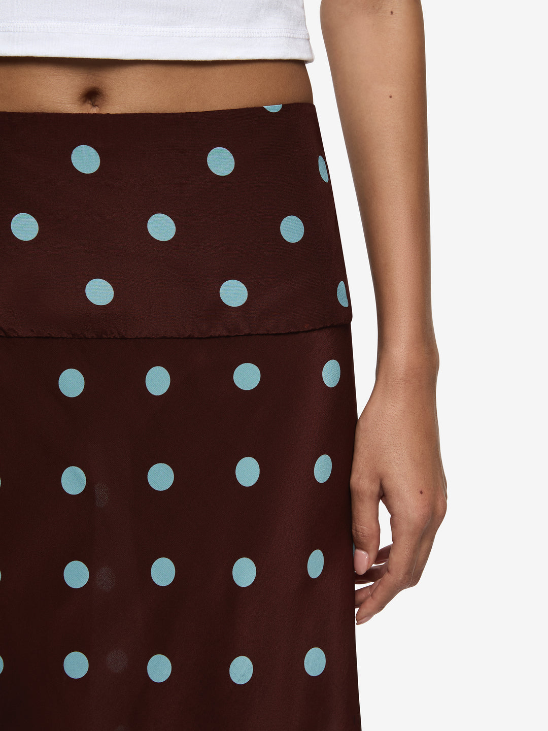 MATHILDE MIDI SKIRT - POLKA DOT