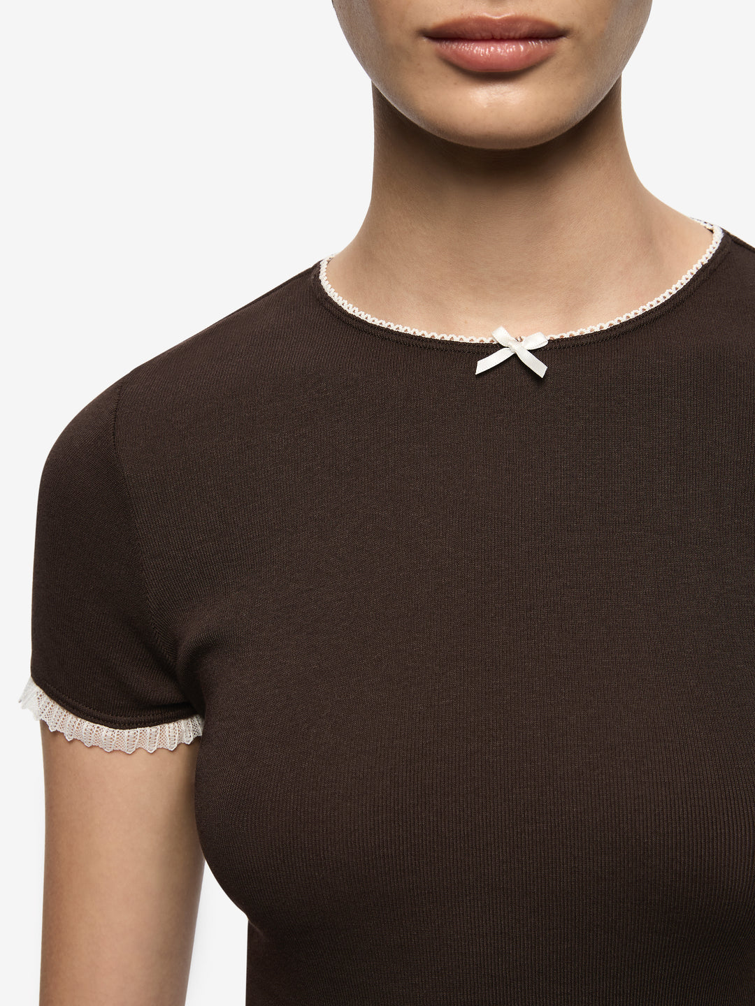 MONETA BABY TEE - DARK CHOCOLATE
