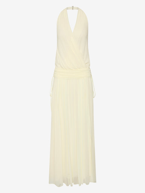 JASMIN V MAXI DRESS - LEMON SORBET