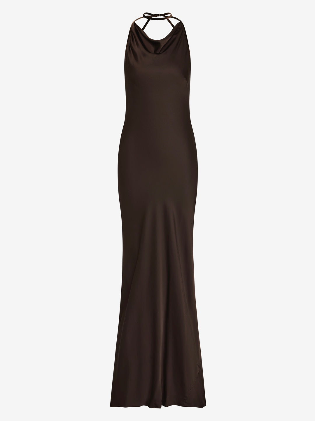 ALROSE MAXI DRESS - DARK CHOCOLATE