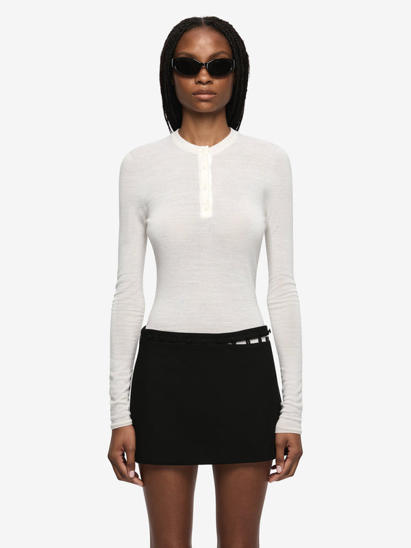 MOR MINI SKIRT  - BLACK