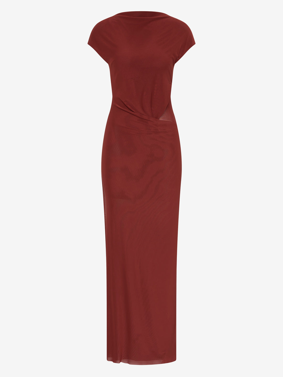 WILLORIN LAYERED MAXI DRESS - SANGRIA