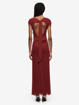 WILLORIN LAYERED MAXI DRESS - SANGRIA