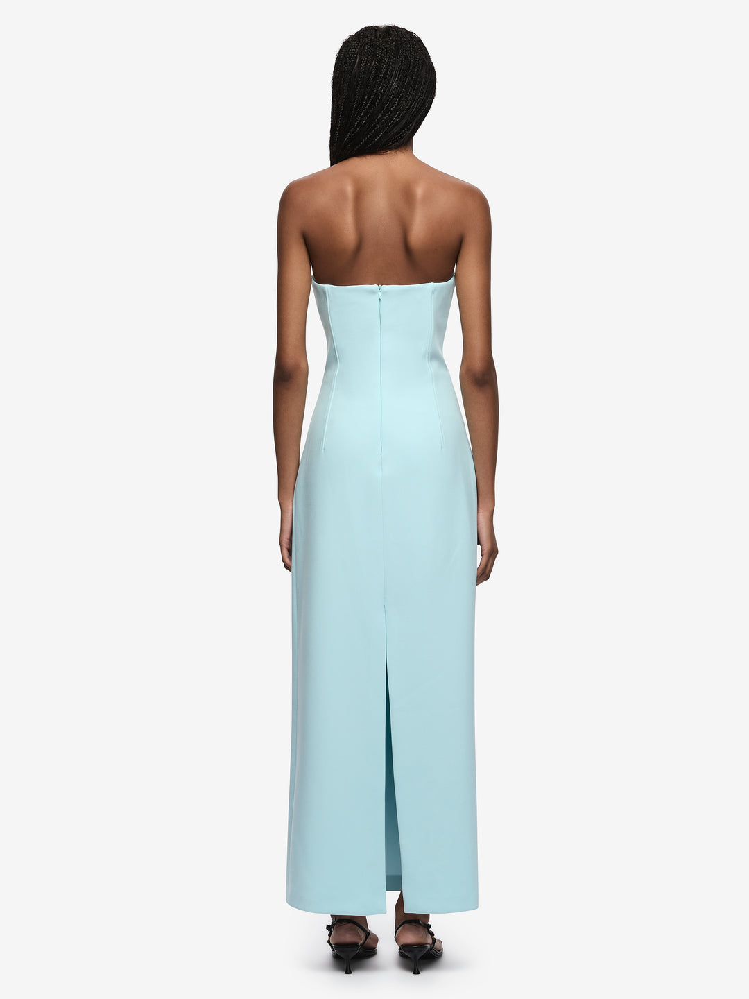 ROMEE STRAPLESS MAXI DRESS - GLACIER BLUE