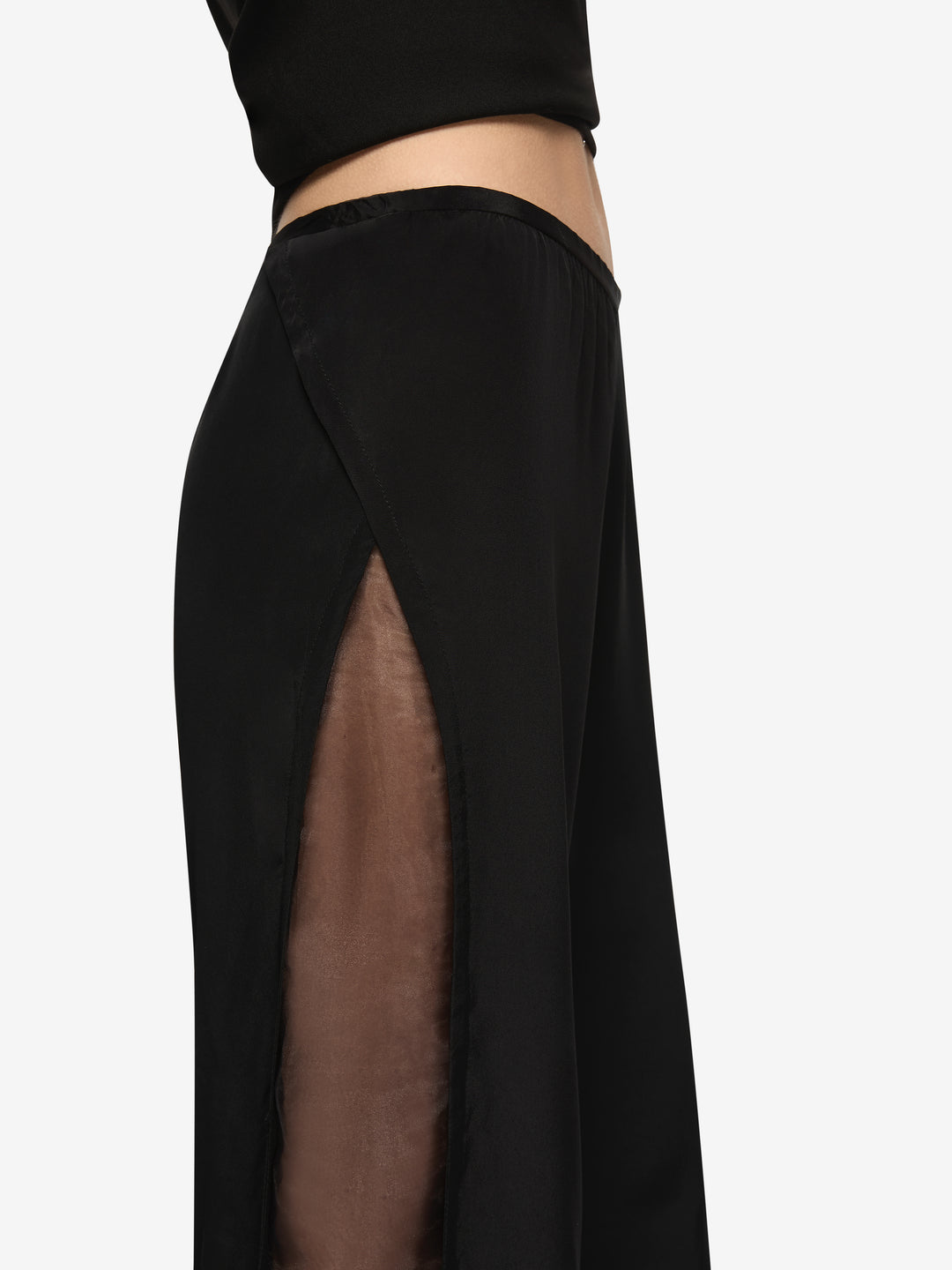 XADA CONTRAST PANT - BLACK