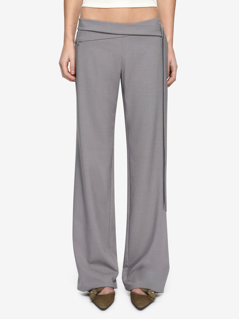 ZYLAN BELT PANT - GRANITE