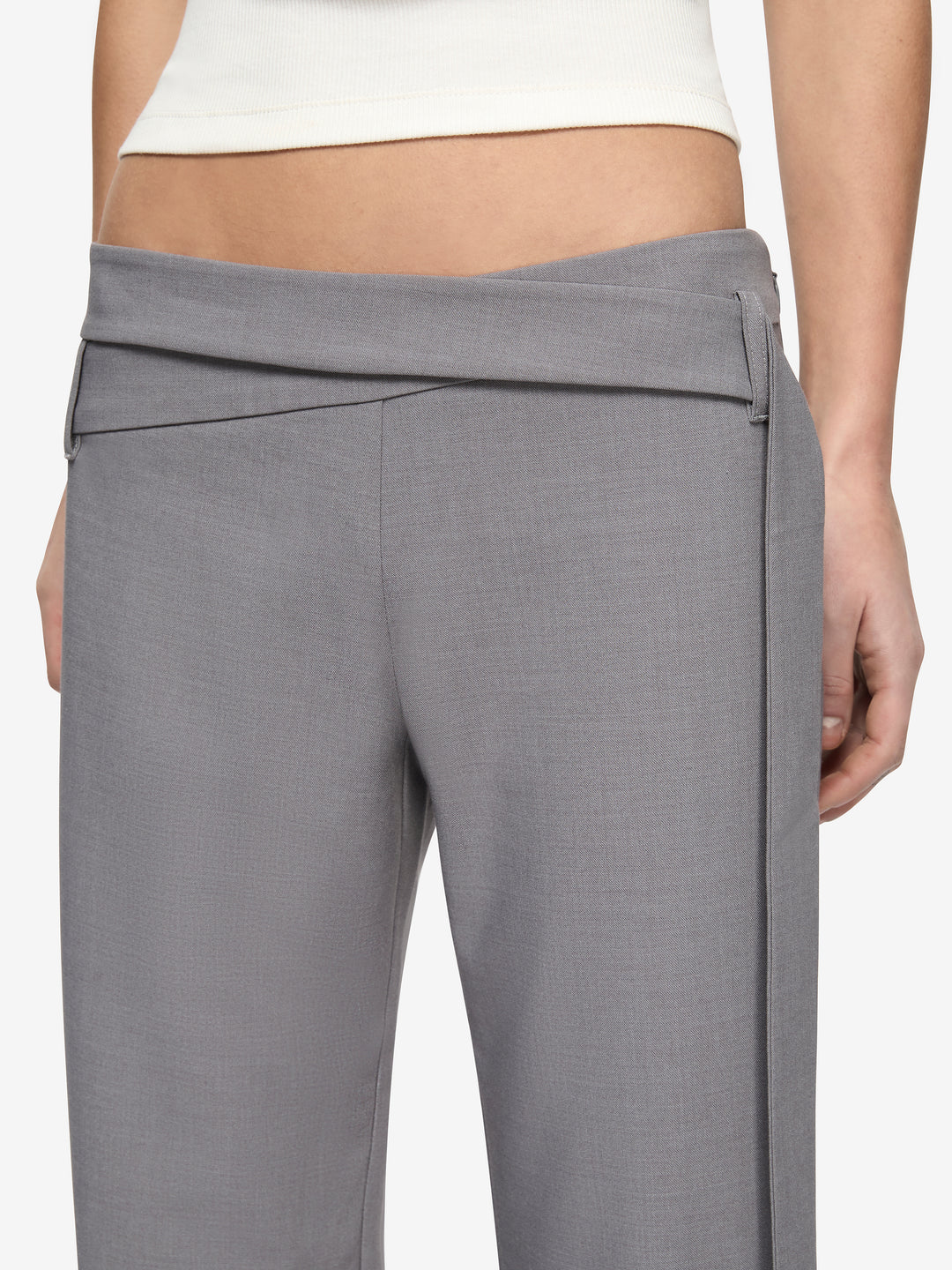 ZYLAN BELT PANT - GRANITE