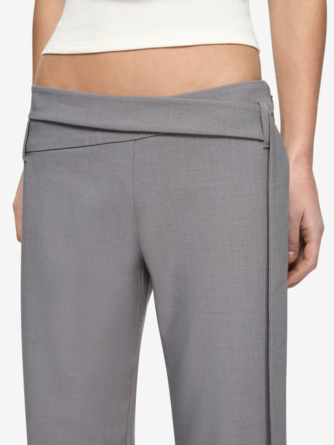 ZYLAN BELT PANT - GRANITE