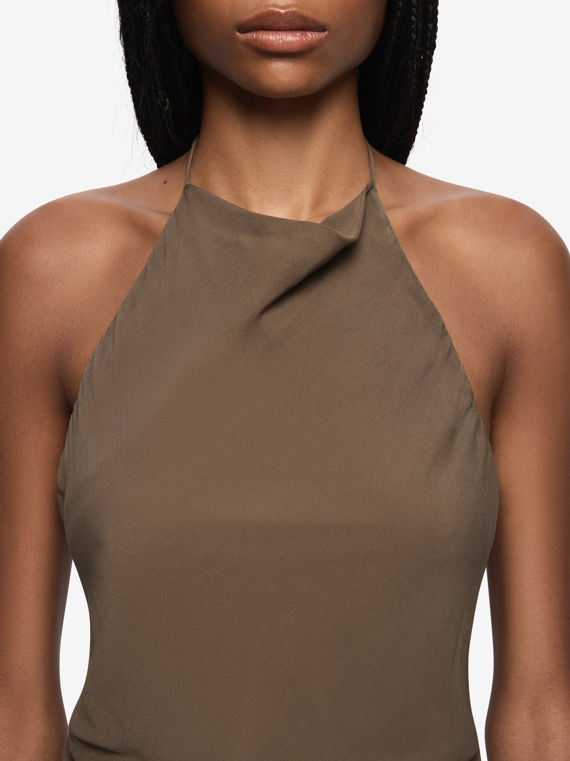 SAMANTHA HALTER TOP - TWIG – BEC + BRIDGE US