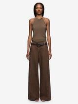 SAMANTHA HALTER TOP - TWIG