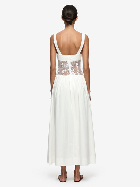 SIENNA MAXI DRESS - WHITE