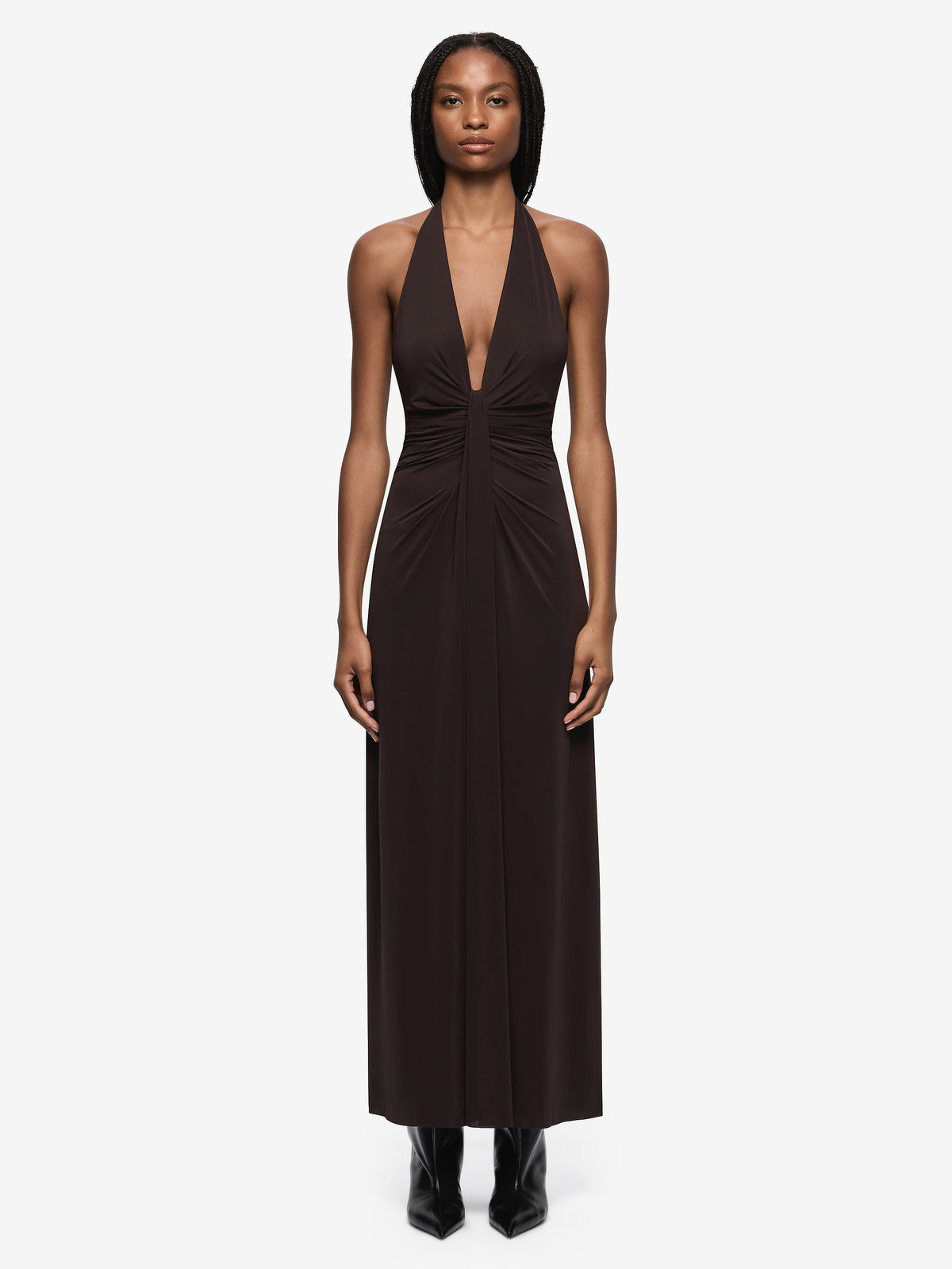 TILLIE DRAPE MAXI DRESS
