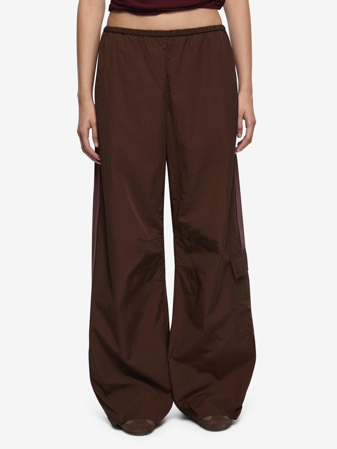 ATIRA PANT - CHOC/PLUM