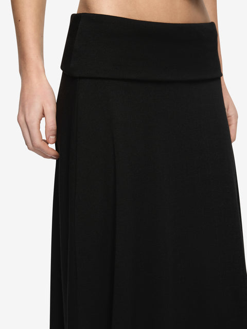 XENNA MAXI SKIRT - BLACK