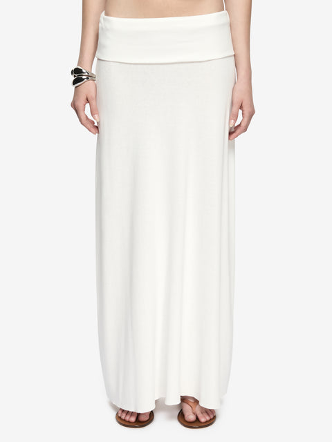 XENNA MAXI SKIRT - IVORY