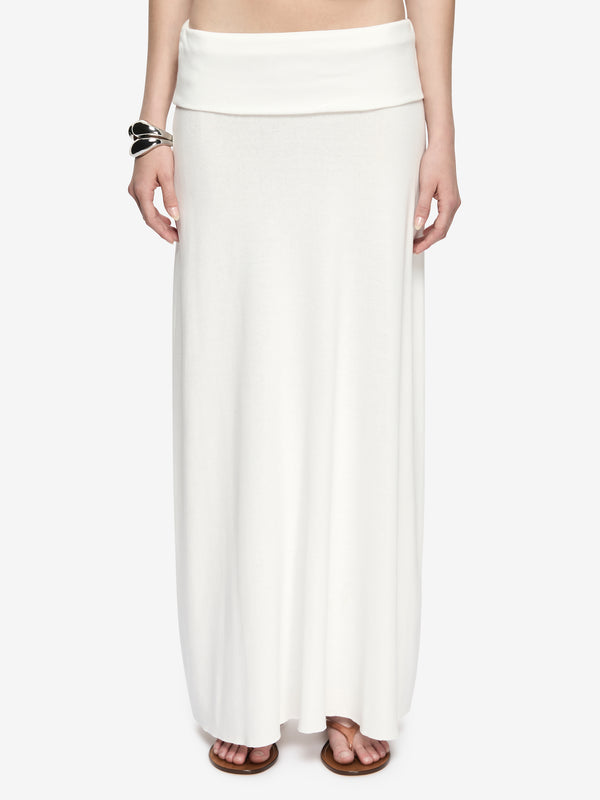 XENNA MAXI SKIRT - IVORY