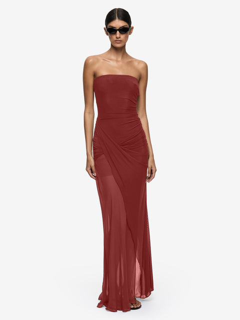 bec and bridge franco midi dress BEC + BRIDGE DELPHINE ASYM MIDI DRESS - FERN