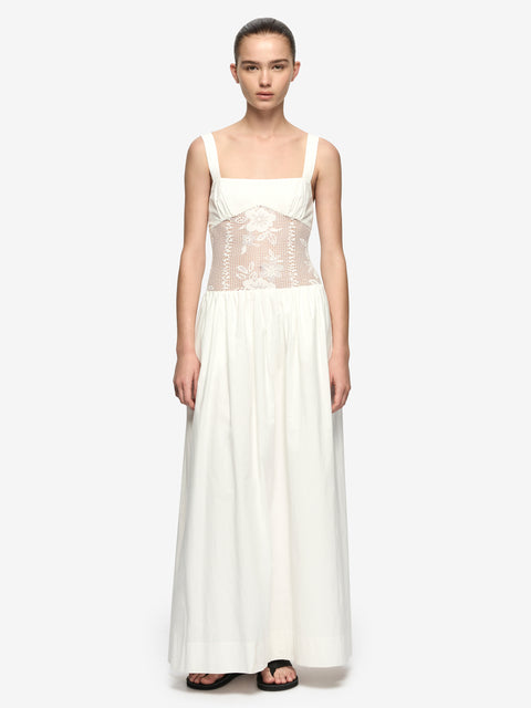 SIENNA MAXI DRESS - WHITE