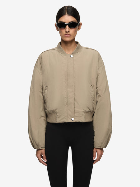BASTIEN BOMBER JACKET - TAUPEE – BEC + BRIDGE US