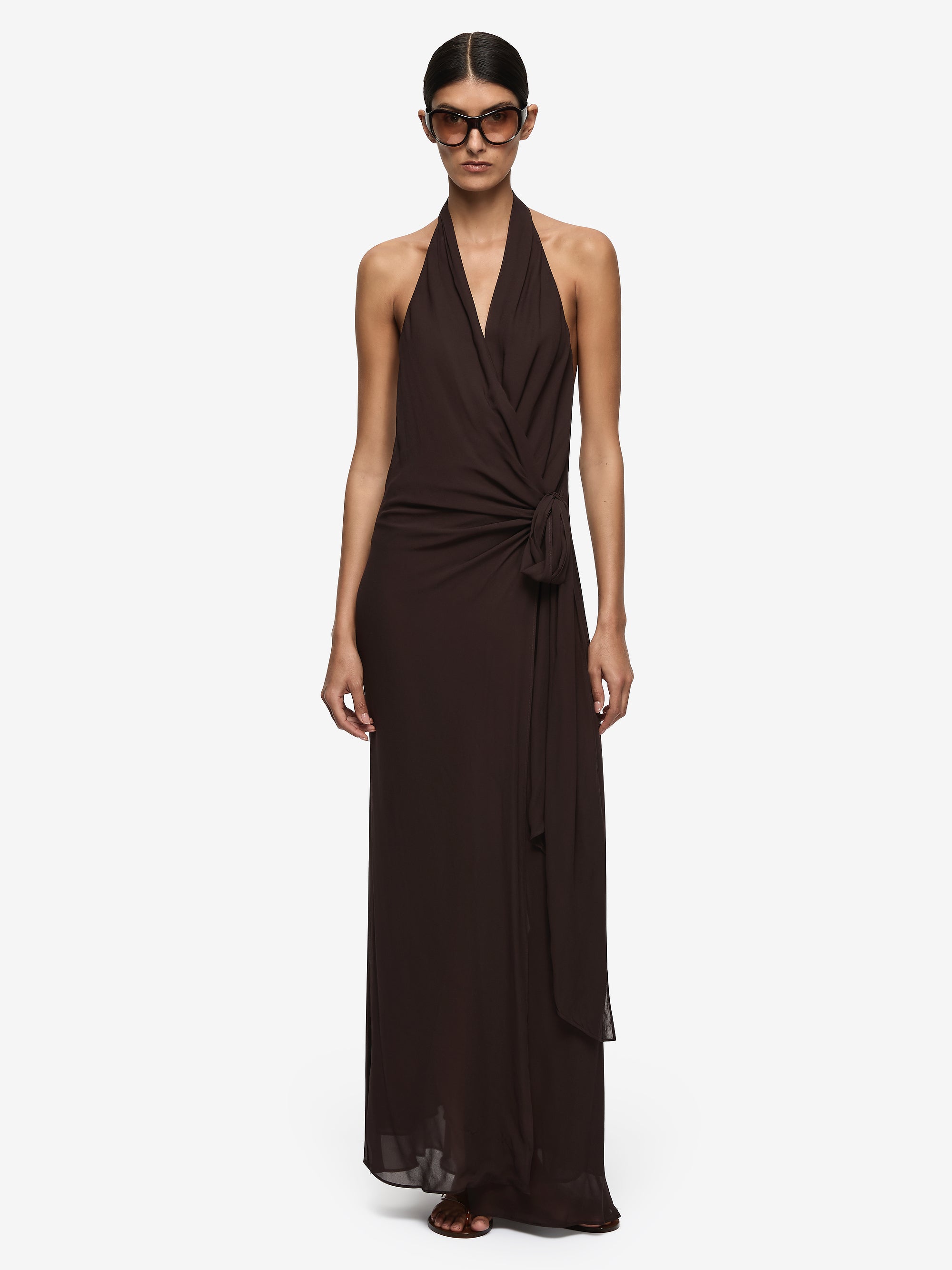 SONEVA WRAP DRESS
