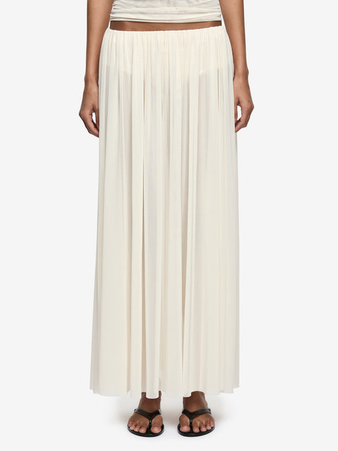 CAMILLE MAXI SKIRT - BUTTERCREAM