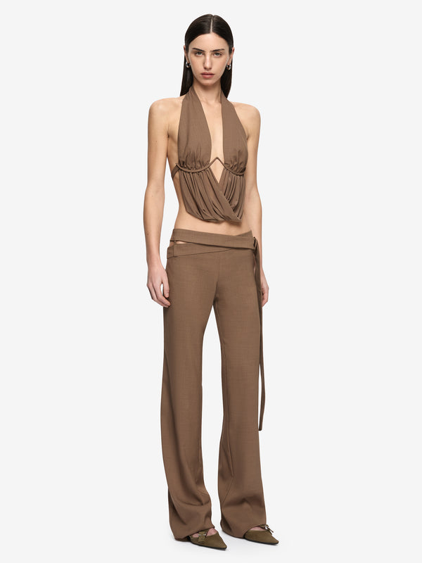 Cedar City Maxi Dress in Dark Chocolate