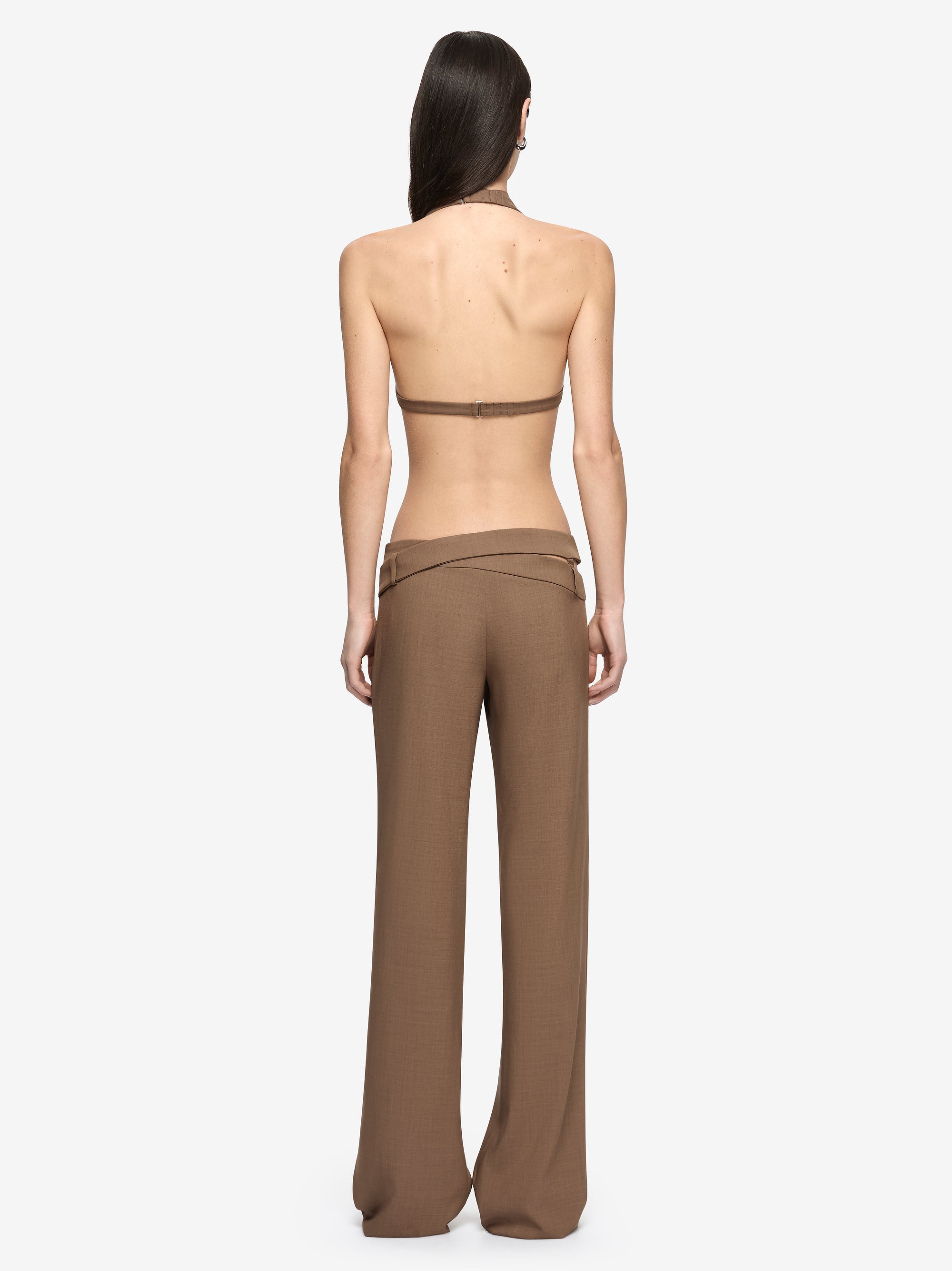MIKA DRAPE TOP - TAUPE – BEC + BRIDGE US