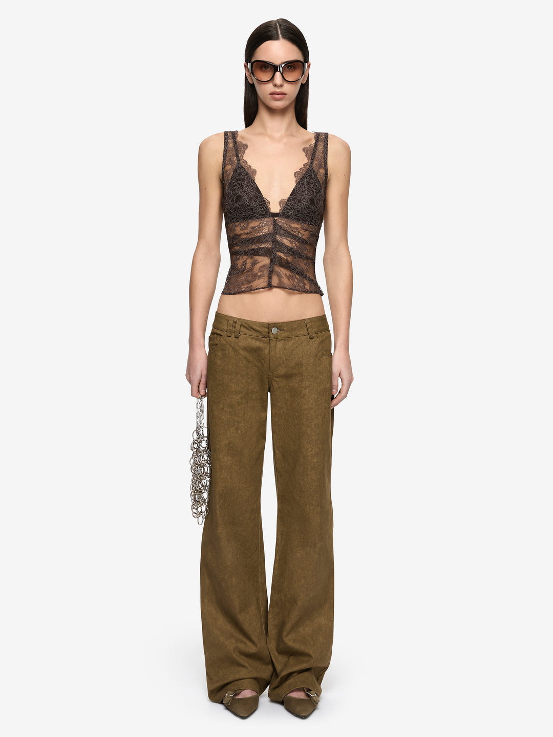 MARIKA TOP - COFFEE