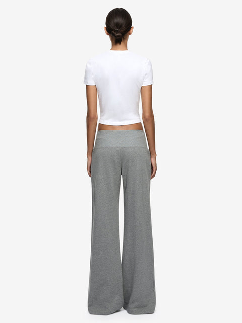 STEPH TRACK PANT - GREY MARLE