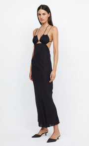 ARCHER STRAPPY MAXI DRESS - BLACK