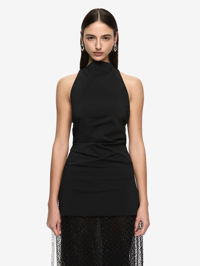 LYSSARA TUNIC - BLACK