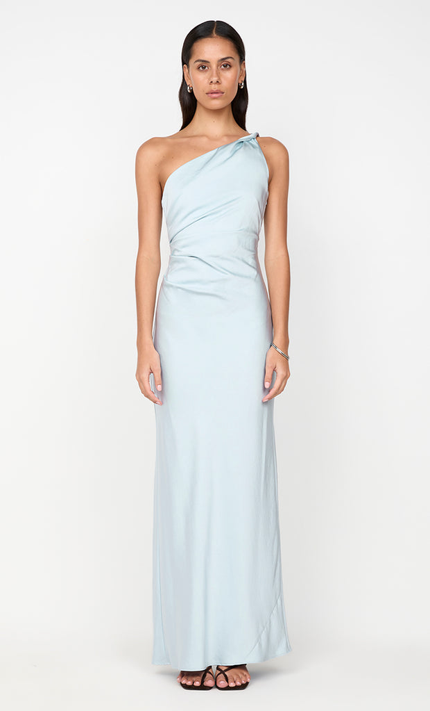 LUNETTA ASYM DRESS - ARCTIC BLUE