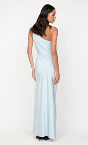 LUNETTA ASYM DRESS - ARCTIC BLUE