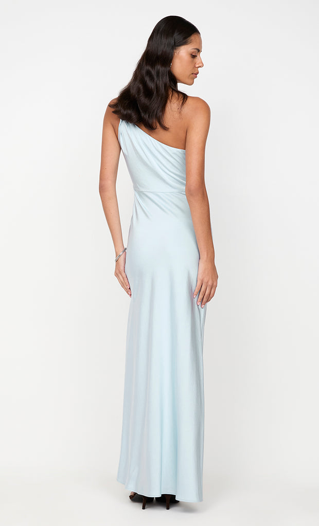LUNETTA ASYM DRESS - ARCTIC BLUE