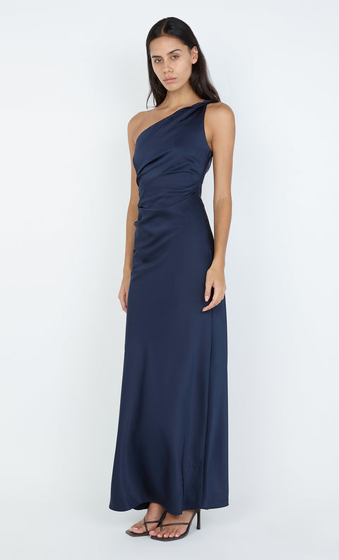 LUNETTA ASYM DRESS - INK