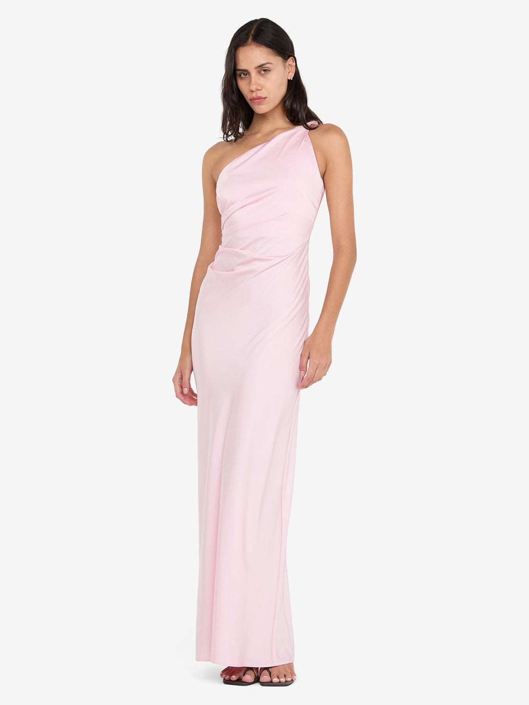Lunetta ASYM Dress - Powder PINK Lunetta ASYM Dress - Powder PINK