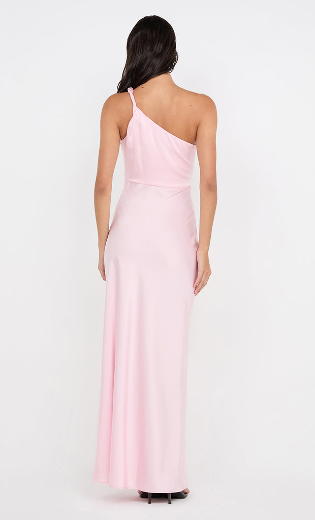 LUNETTA ASYM DRESS - POWDER PINK